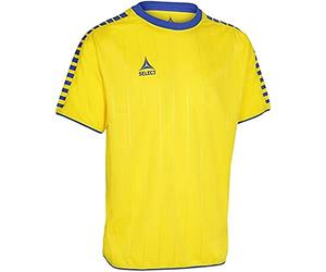 Select Mixte Player Shirt S/S Argentina Maillot, Yellow/Blue, M EU