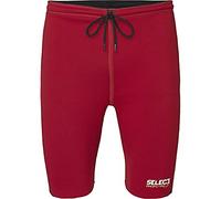 Select Pantalon Thermique-5640001131 Uni Pantalon Thermique Noir Rouge FR: S (Taille Fabricant: S)