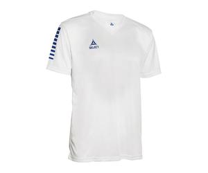 Select Pisa Maillot Uni Maillot Blanc Bleu FR: 3XL (Taille Fabricant: XXXL)