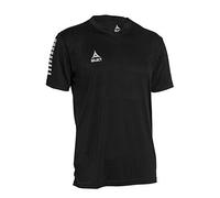 Select Pisa Maillot Uni Mixte Adulte, Noir Jaune, FR : S (Taille Fabricant : S)
