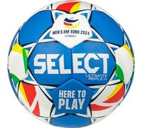 Select Replica Ehf Euro V24 Ballon de Handball pour Homme Blanc/Bleu Taille 1