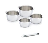 SELECT Série 4 Casseroles inox Amovibles + 1 Poignée Select BEKA