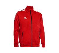 Select Veste de survêtement 'Monaco' rouge / blanc, Taille L