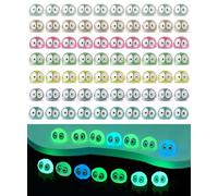 Select Zone Lot de 70 figurines d'elfes lumineuses en résine - Fantômes de la forêt - Figurines miniatures lumineuses pour décoration de jardin, chambre d'enfant et collectionneurs