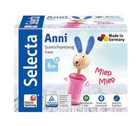 Selecta 61057 le lapin Anni, Hochet qui couine, 17 cm