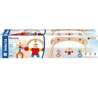 Selecta Babywelt Musina Spieltrapez, Spielbogen, Spiel Trapez, Bogen, Holz, 60 cm, 61063