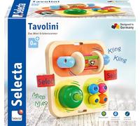 Selecta jeu d'activité Tavolini junior 14 x 14 cm en bois Multicolor G