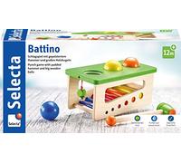 Selecta 62017 Battino, Jeu du marteau, en bois, 22 Cm