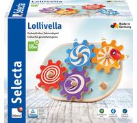 Selecta 62084 Lollivella Jeu De Roue Dentée En Bois 17 5 Cm Coloré