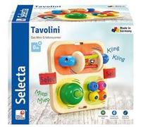 Selecta jeu d'activité Tavolini Junior en bois 14 x 14 cm Multicolor G
