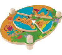 Selecta Jouets en bois Puzzle à pousser Jungle