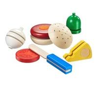 Selecta Spielzeug aliments jouets Burger junior 12 pièces Multicolore G