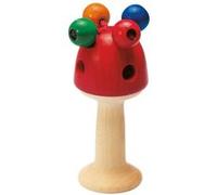 Selecta Spielzeug hochet & gobelet 10 Giralocm bois naturel/rouge Rouge G