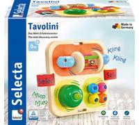 Selecta Spielzeug Tavolini Motorikspielzeug, Motorik, Kleinkindspiel, Kleinkindspielzeug, Holz, 14 cm, 62014