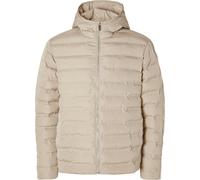 Selected Barry Quilted Hooded Jacket Pure Cashmere Beige - Grand XL