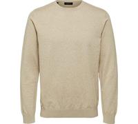 Selected Berg Pullover Crew Neck Beige - Grand XL