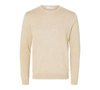Selected Berg Pullover Crew Neck Kelp Beige