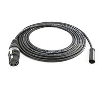 Selected Cable SC-AK-mXLR-XLR-XLR-1000 Câble adaptateur audio mini-XLR mâle vers XLR femelle pour Blackmagic 6K 4K BMPCC/EOS C70 10 m