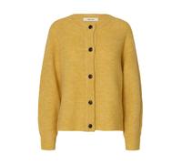 Selected Lulu Short Cardigan Jaune M Femme