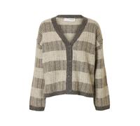 SELECTED Cardigan 'SLFalva' beige / gris chiné, Taille L