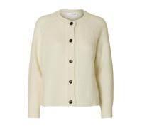 Selected Lulu Short Cardigan Blanc S Femme