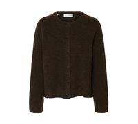 SELECTED Cardigan 'SLFLulu' brun foncé, Taille XL