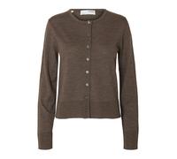 SELECTED Cardigan 'SLFThea' brun foncé, Taille XXL