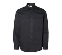 Selected Performance Slim Fit Long Sleeve Shirt Noir XS Homme