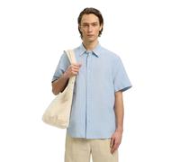 Selected Chemise à Manches Courtes Claus Clay Linen Regular Fit