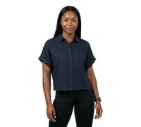 Selected Chemisier Viva manches courtes Bleu Femme Taille 36