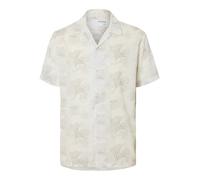 SELECTED Chemise beige / taupe / blanc cassé, Taille XL