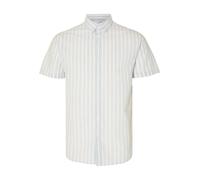 SELECTED Chemise bleu clair / blanc cassé, Taille S
