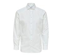 SELECTED Chemise business 'Ethan' blanc naturel, Taille 41-42