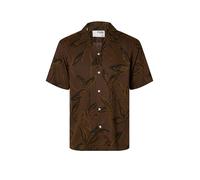 SELECTED Chemise coupe regular SLHREGNOA marron | L