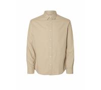 SELECTED Chemise en flanelle coupe slim SLHSLIMOWEN crème | M