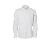 SELECTED Chemise en lin SLHREGKYLIAN-LINEN blanc | M