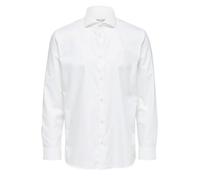 Selected Ethan Cut Away Slim Long Sleeve Shirt Blanc XL Homme