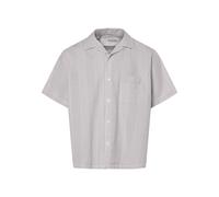 SELECTED Chemise 'Kyle' bleu fumé / blanc, Taille L