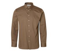 SELECTED Chemise noisette, Taille L