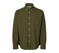 SELECTED Chemise 'Rick' olive, Taille XL