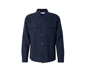 SELECTED Chemise 'SLH-Leroy Sun' bleu nuit, Taille M