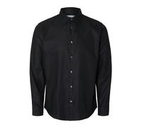 SELECTED Chemise 'SLHCLARK' noir, Taille M
