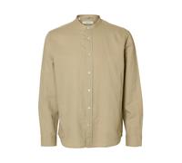 SELECTED Chemise 'SLHClay' beige foncé, Taille XS