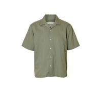 SELECTED Chemise 'SLHClay' olive, Taille S