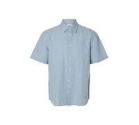 SELECTED Chemise 'SLHCLAY' opal / bleu clair, Taille M
