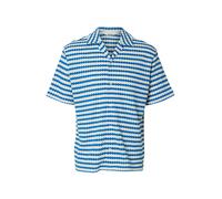 SELECTED Chemise 'SLHDYLAN' bleu / coquille d'oeuf, Taille L