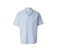 SELECTED Chemise 'SLHHOLGER' bleu clair / gris foncé / blanc, Taille S