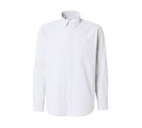 SELECTED Chemise 'SLHMAT' gris clair / blanc, Taille L