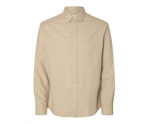 SELECTED Chemise 'SLHOWEN' beige foncé, Taille XXL