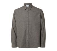 SELECTED Chemise 'SLHOwen' chocolat, Taille L